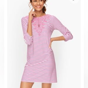 NWOT Talbots Cabana Embroidered Tunic - Rosalia